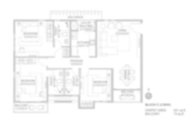 The Dunes Villa Floor Plan
